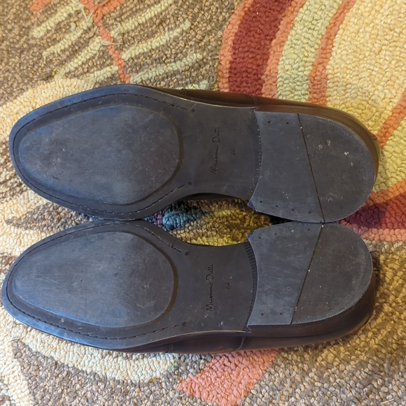 Spanish Brand Mossimo Dutti Men's Leather Loafers - Picture 9 of 10